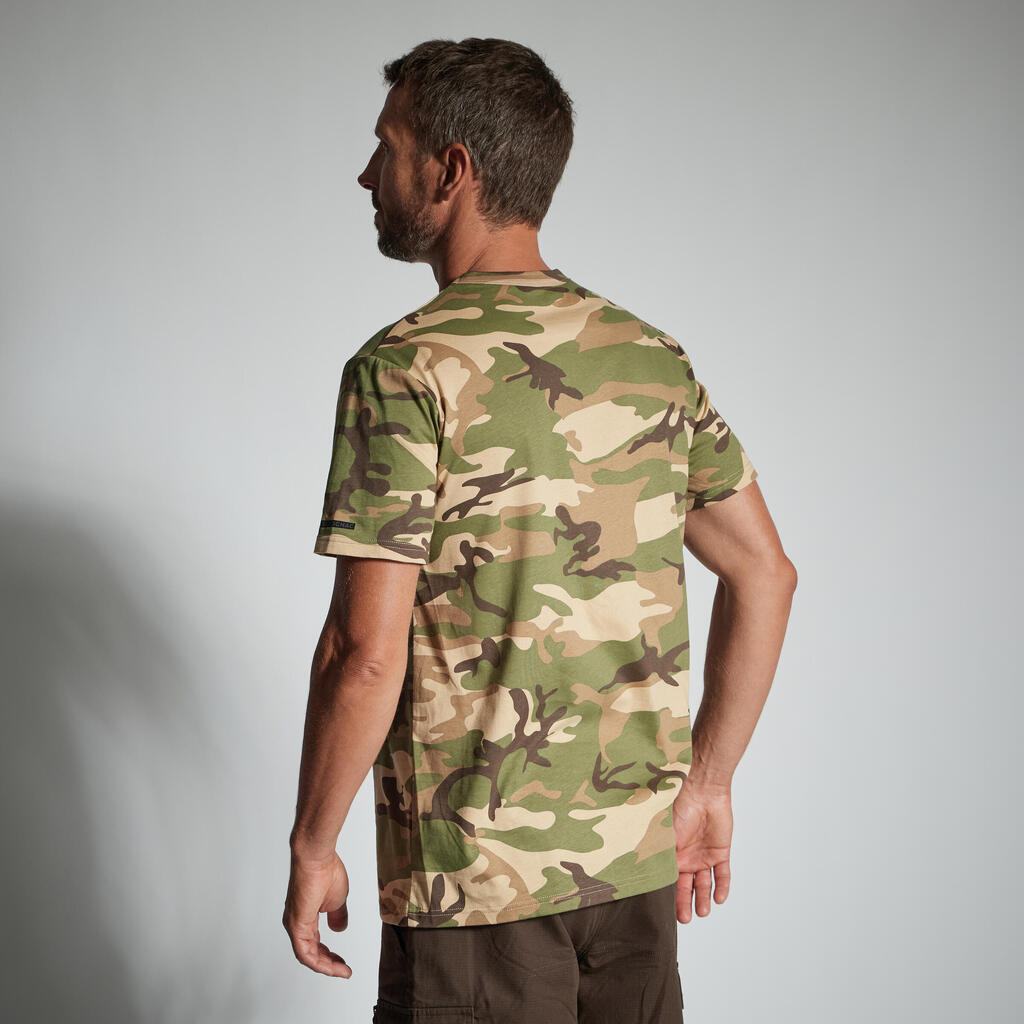 Playera 100 Camuflaje Resistente