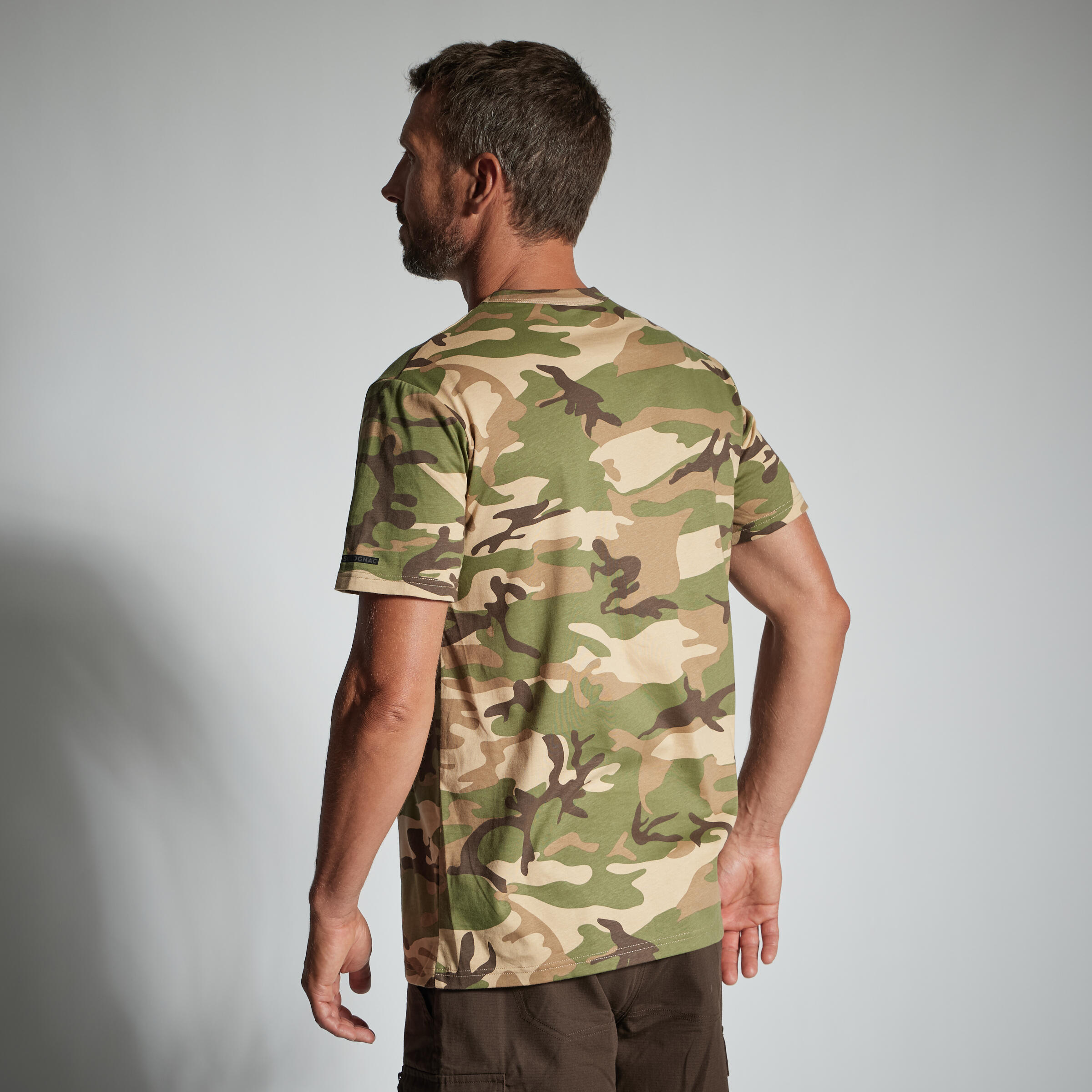 Durable T-shirt - 100 Camo - SOLOGNAC