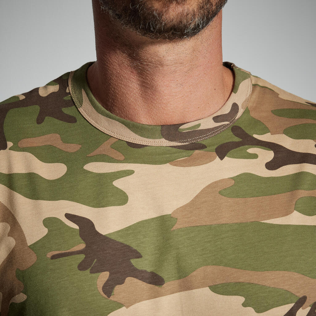 Playera 100 Camuflaje Resistente
