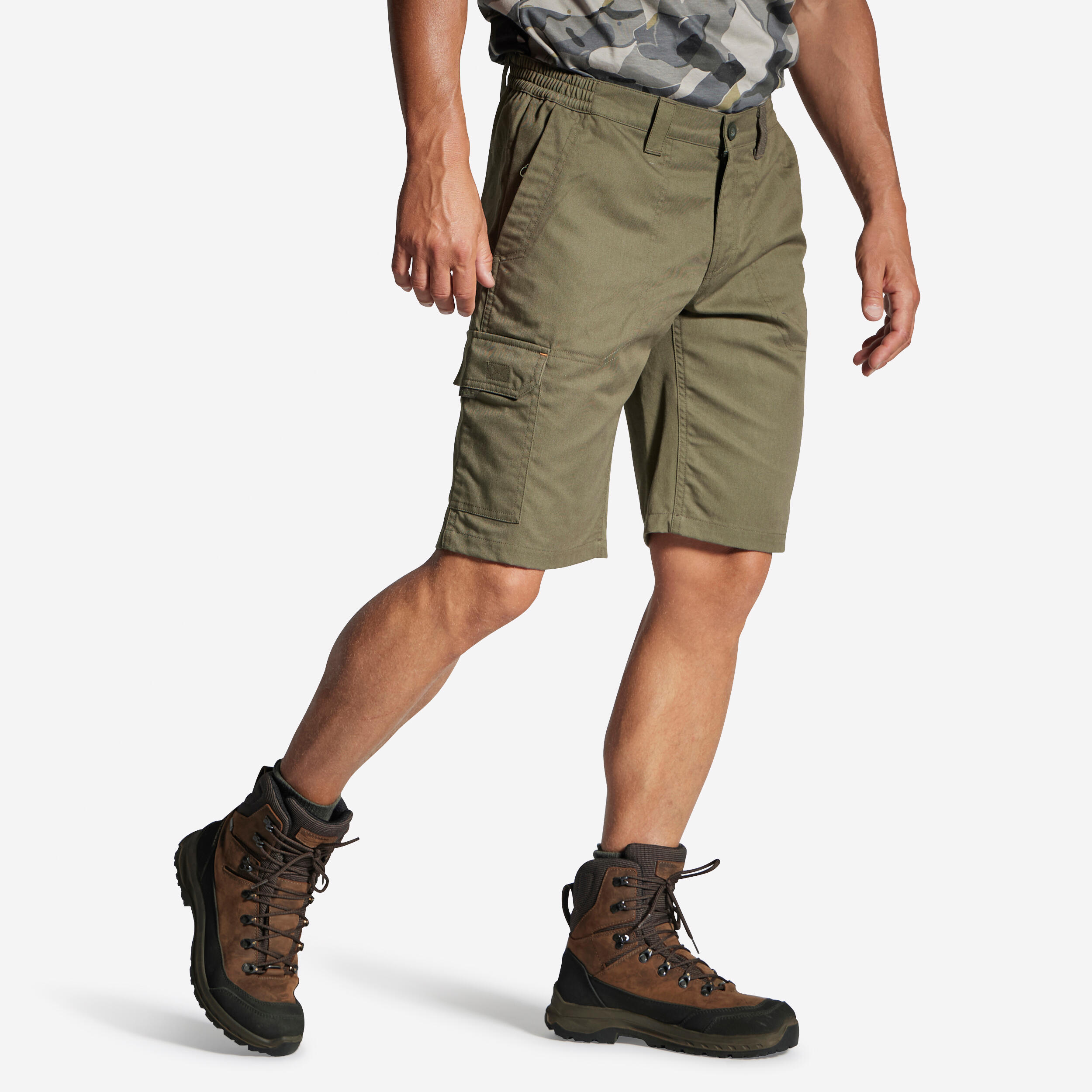 100 Bermuda shorts green - Decathlon