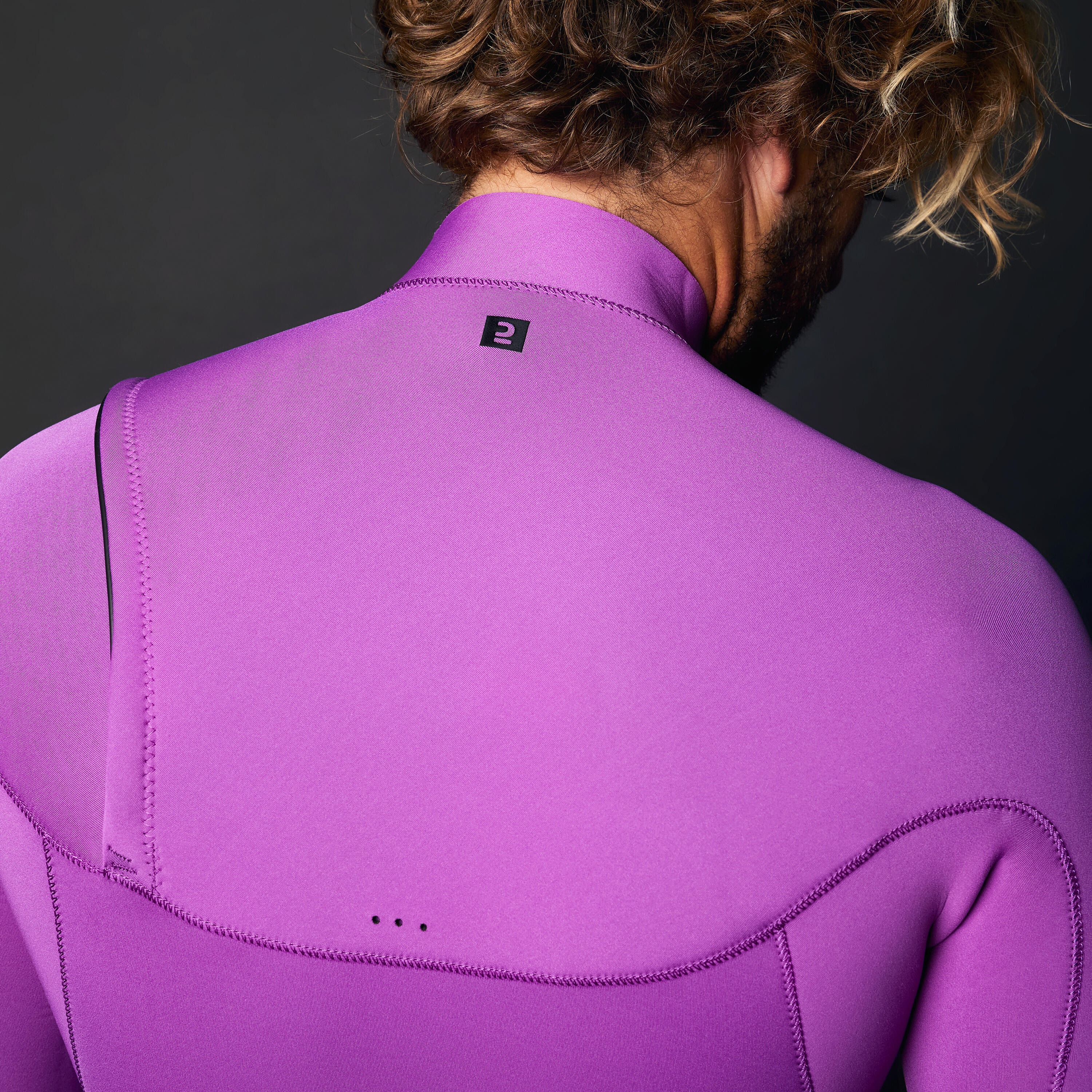Combinezon surf neopren 4/3 mm 900 Fuchsia Bărbați 5/24