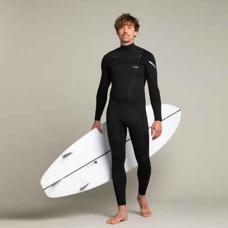 Traje de Surf para Hombre 900 Neopreno 4/3 mm - Negro