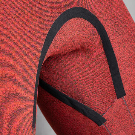 Гідрокостюм чоловічий 900 для серфінгу з неопрену 4/3 мм чорний