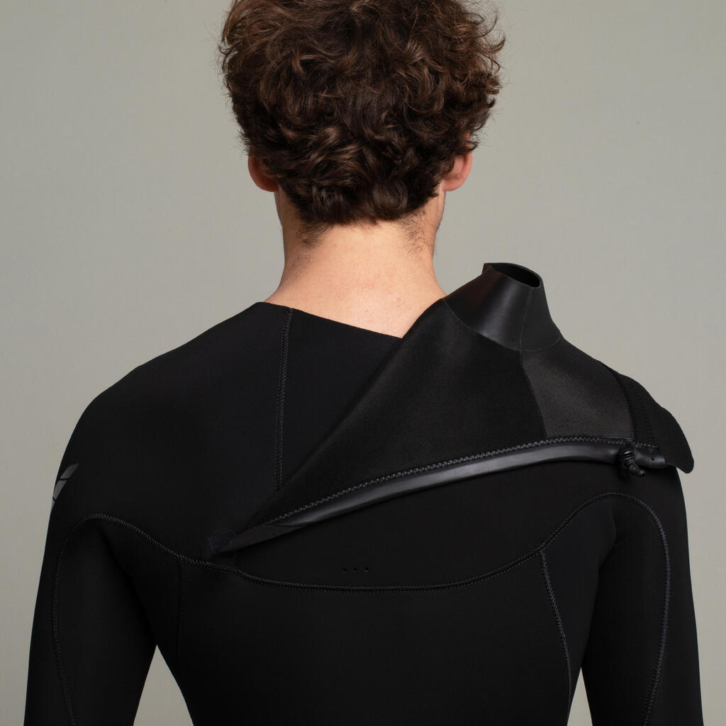 TRAJE SURF HOMBRE 900 NEGRO NEOPRENO 4/3 MM