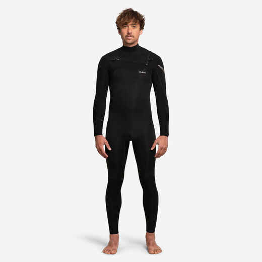 
      Men’s surfing 4/3 mm neoprene wetsuit - 900 black
  