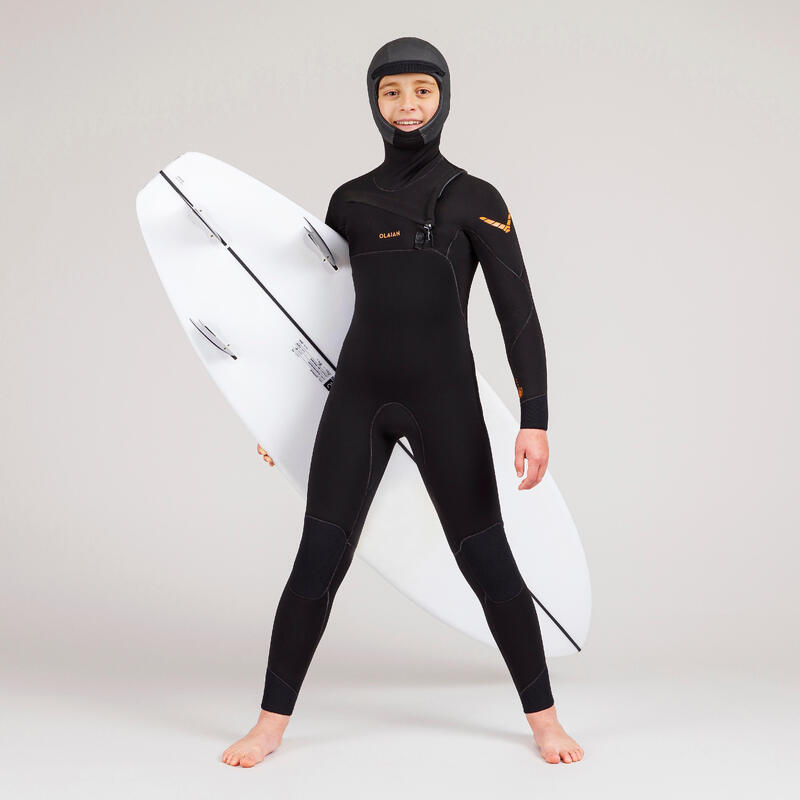 KIDS' Surfing Wetsuit 54 mm Advanced 900 OLAIAN Decathlon