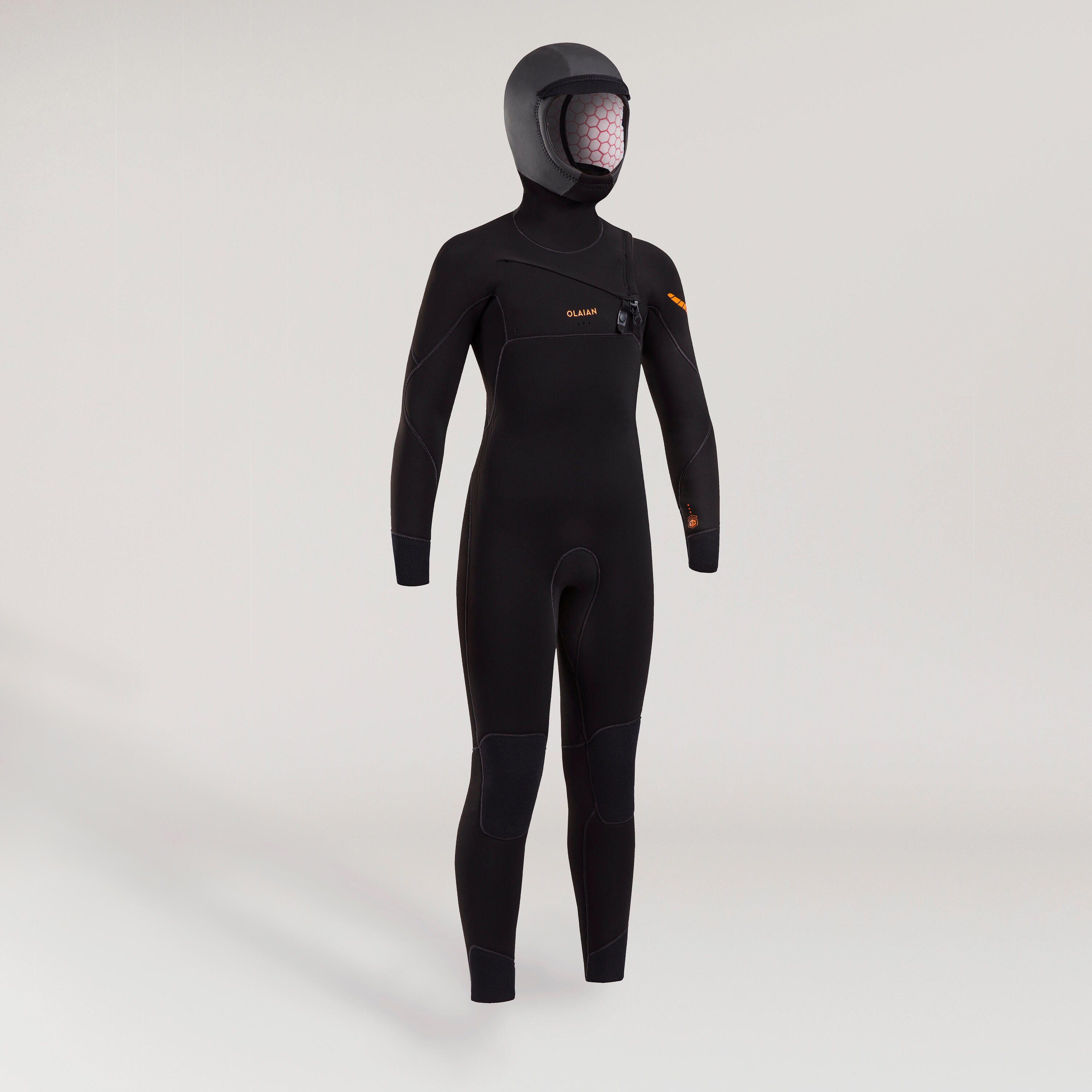 KIDS' Surfing Wetsuit 54 mm Advanced 900 1/13