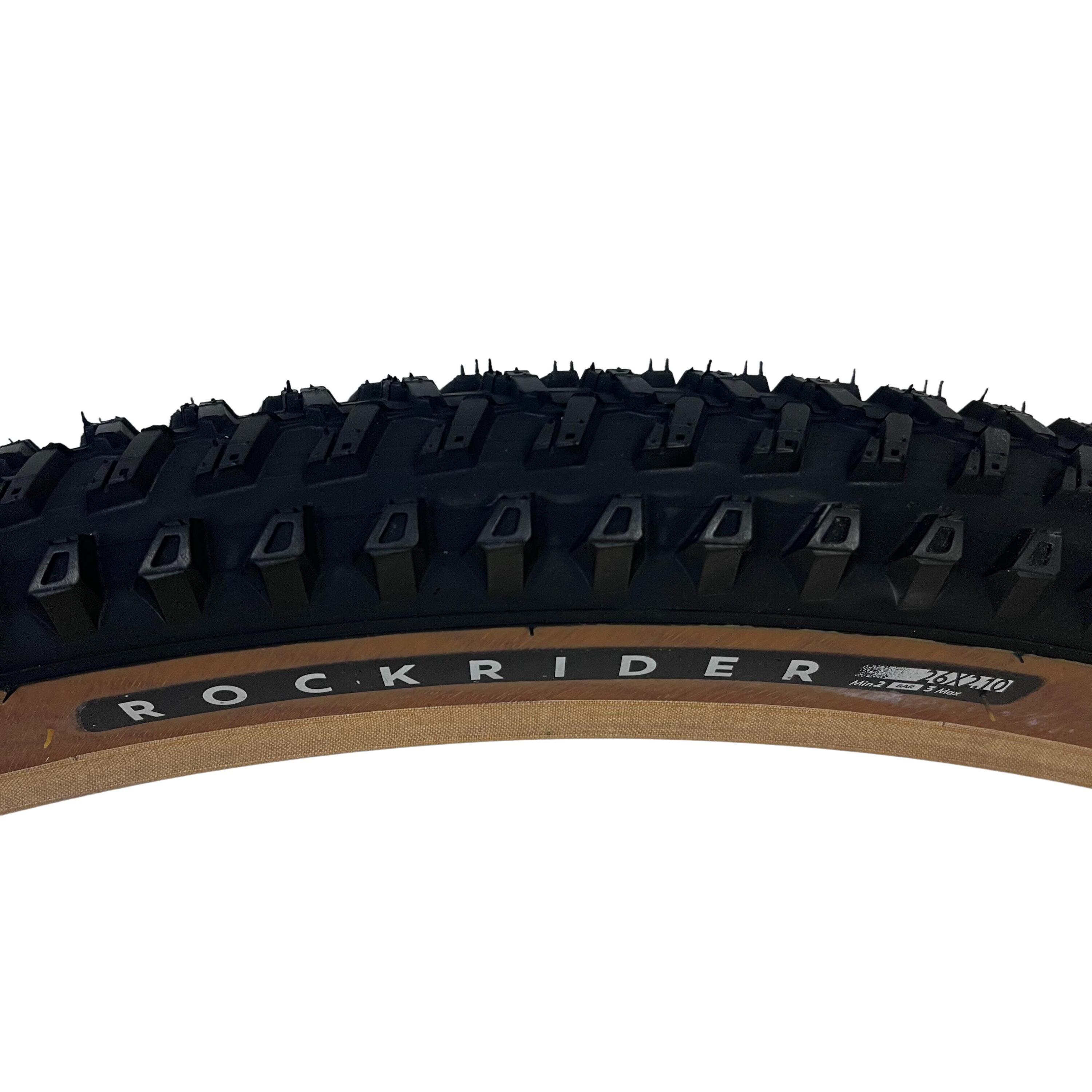 Mountain Bike Tyre 26 x 2.10 Tanwall BTWIN Decathlon