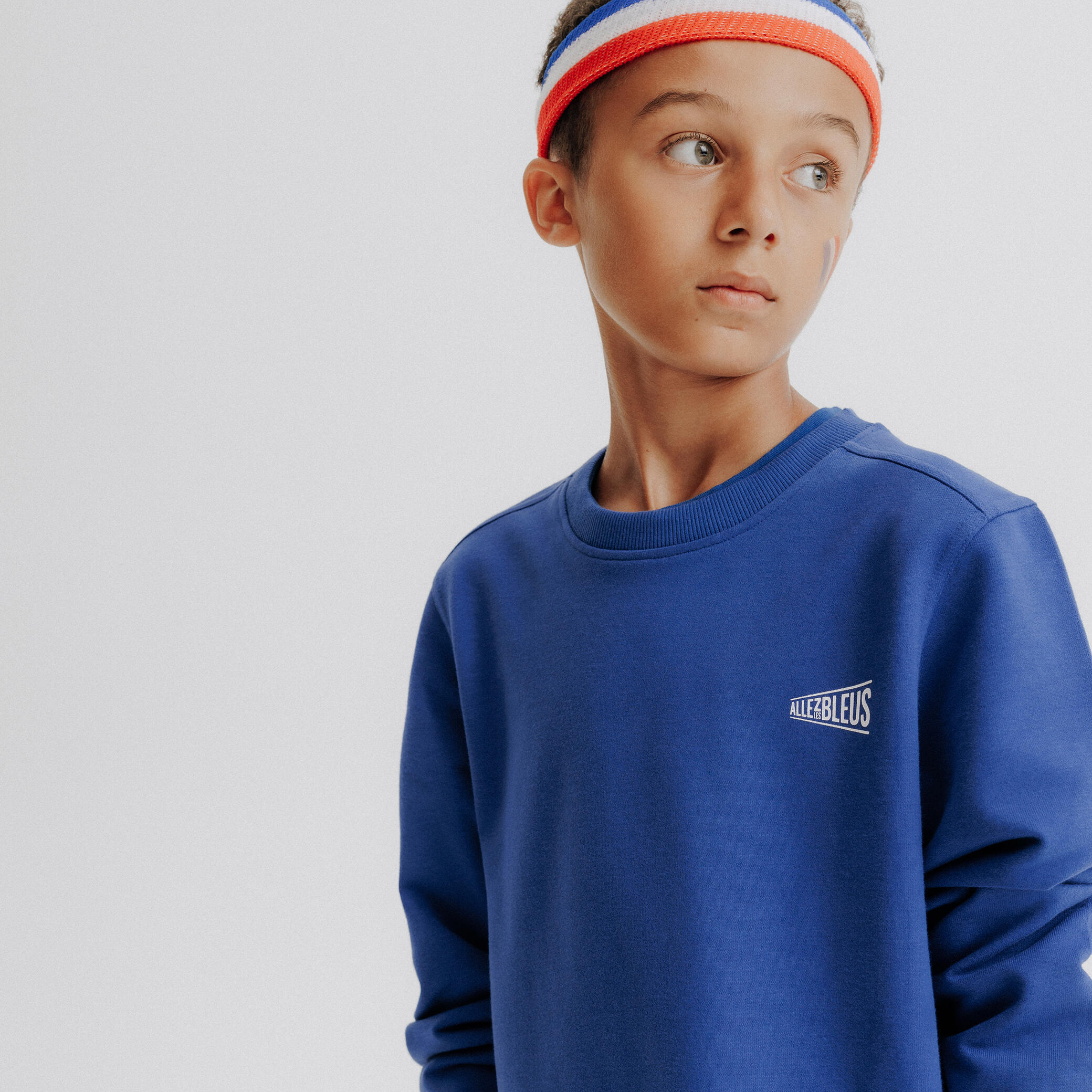 Sweat enfant bleu ALLEZ LES BLEUS 5/15