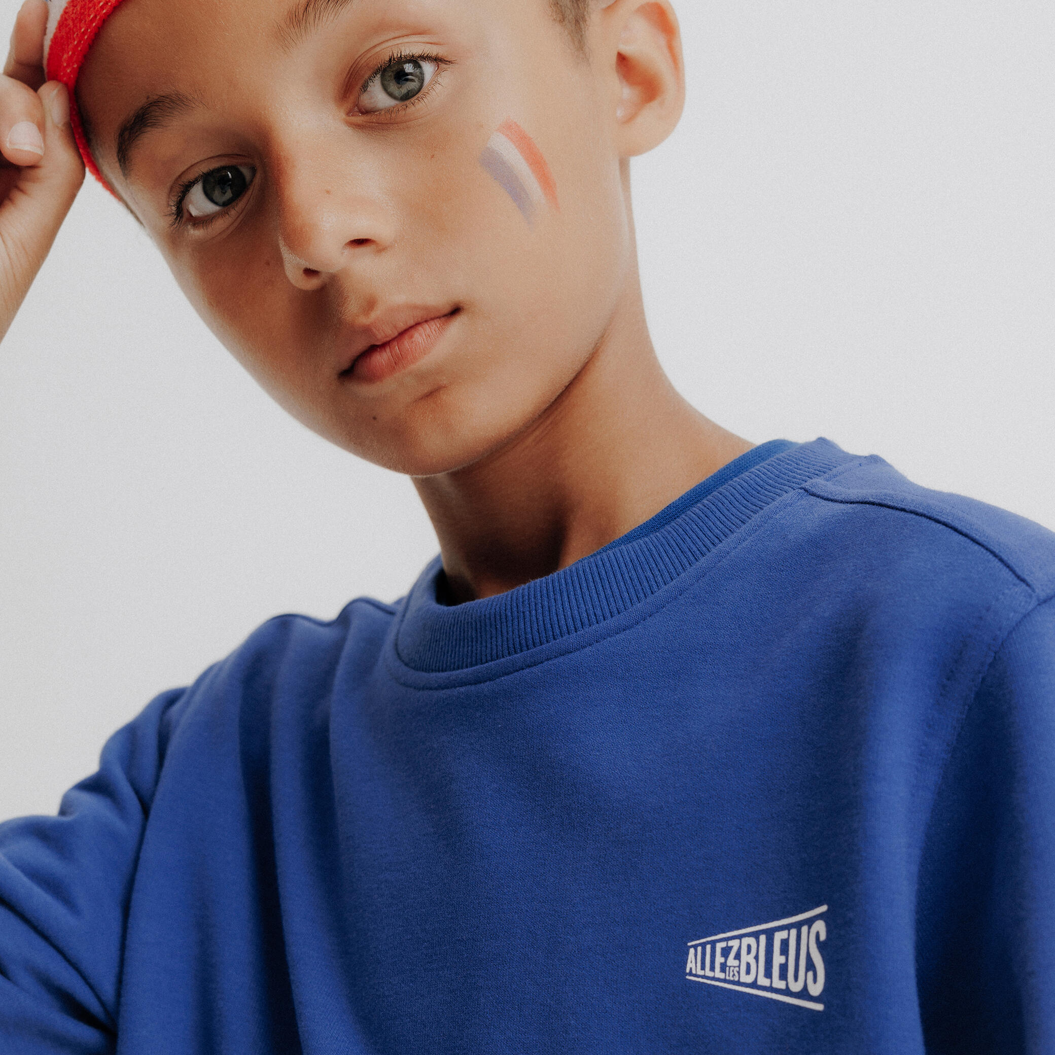 Sweat enfant bleu ALLEZ LES BLEUS 6/15
