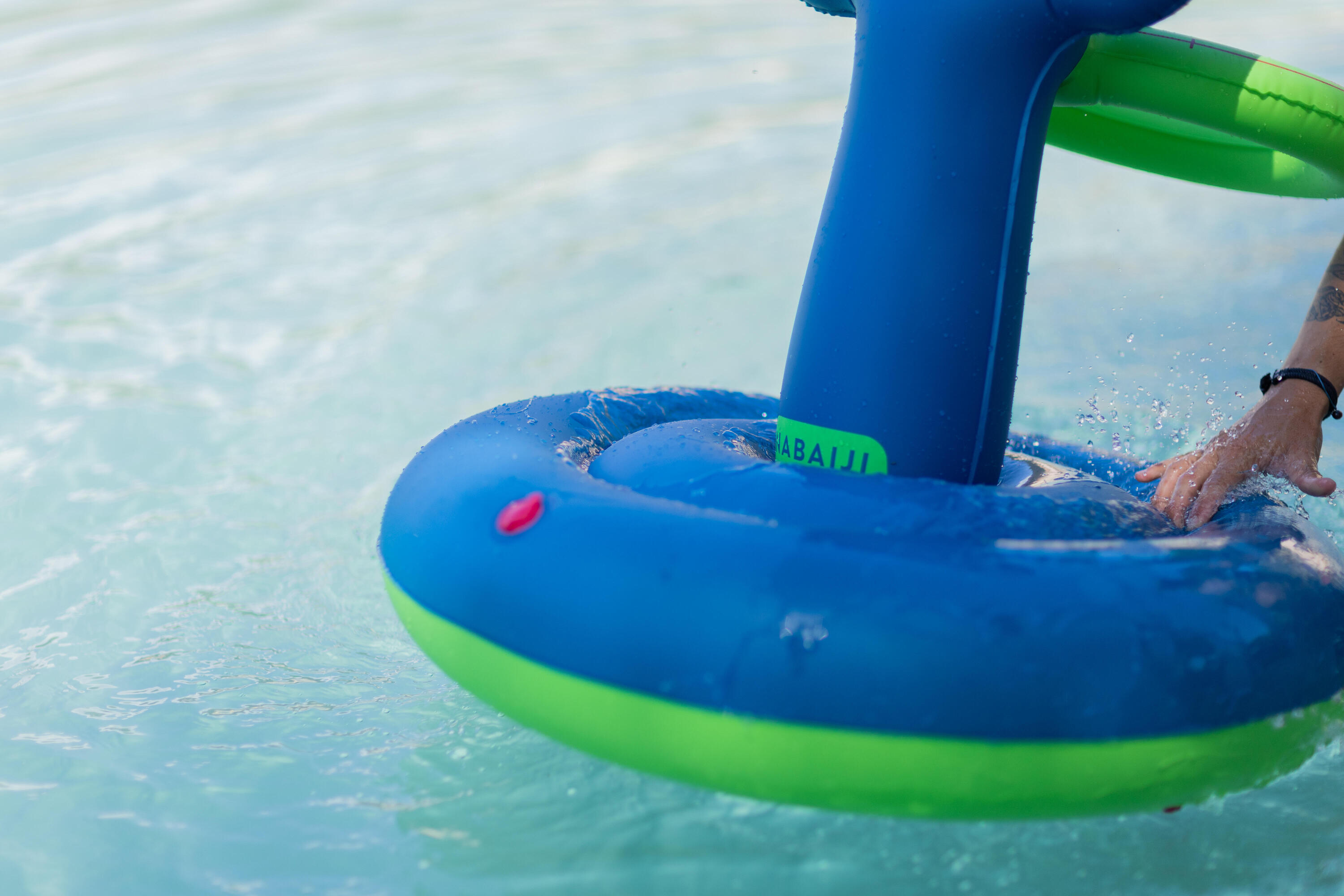PANIER DE BASKET PISCINE BLEU 9/10