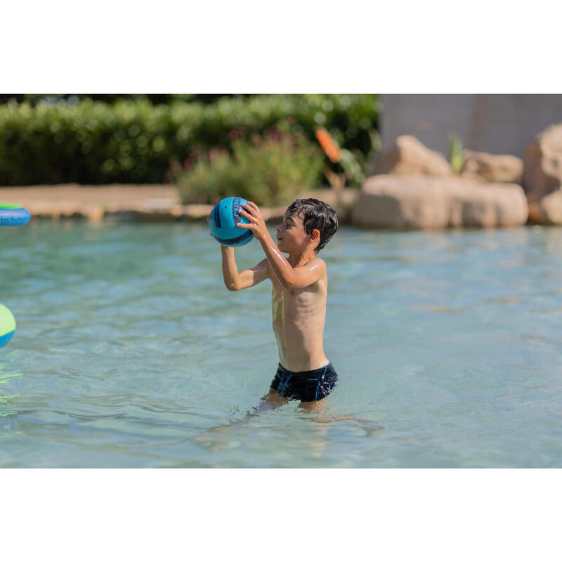 Pallone piscina SHARK mini grip azzurro