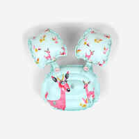 Kids adjustable pool armbands Tiswim 2 Gazelle light green