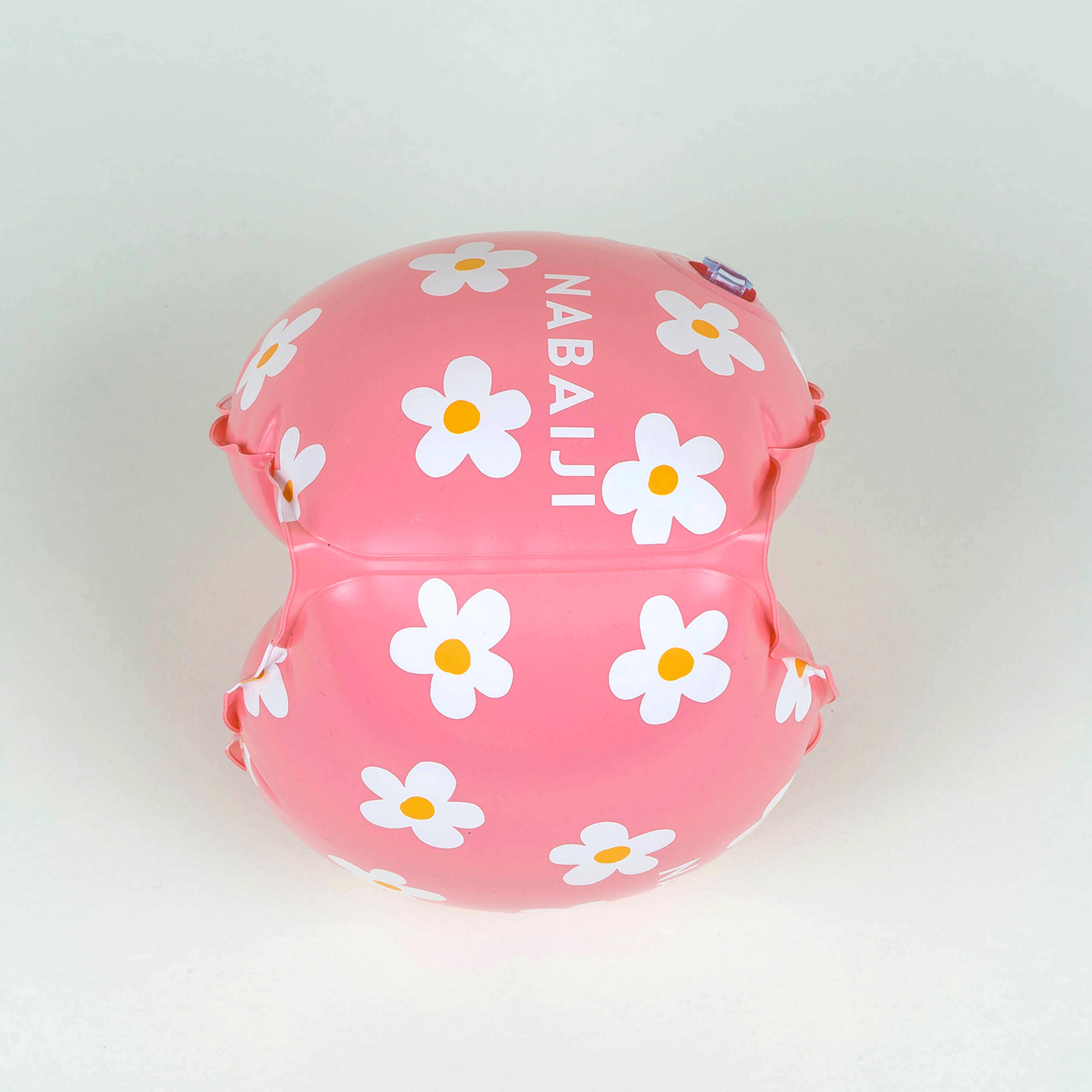 Kids’ Swimming armbands with “FLOWERS” print - 11-30 kg -  2
