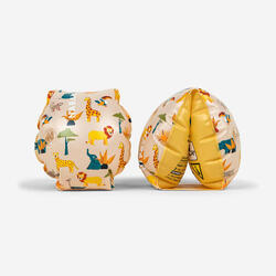 Brassards de piscine enfants Beige imprimé "SAVANE " 11-30 kg