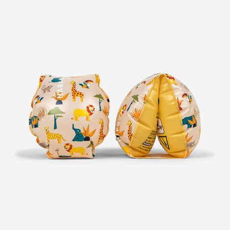 Flotadores para uso en alberca - Niños Beige Estampado Sabana 11-30 kg