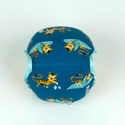 TEXTILE ARMBAND DARK TIGER BLUE