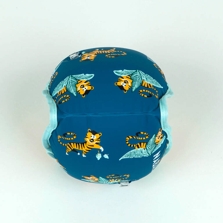 TEXTILE ARMBAND DARK TIGER BLUE