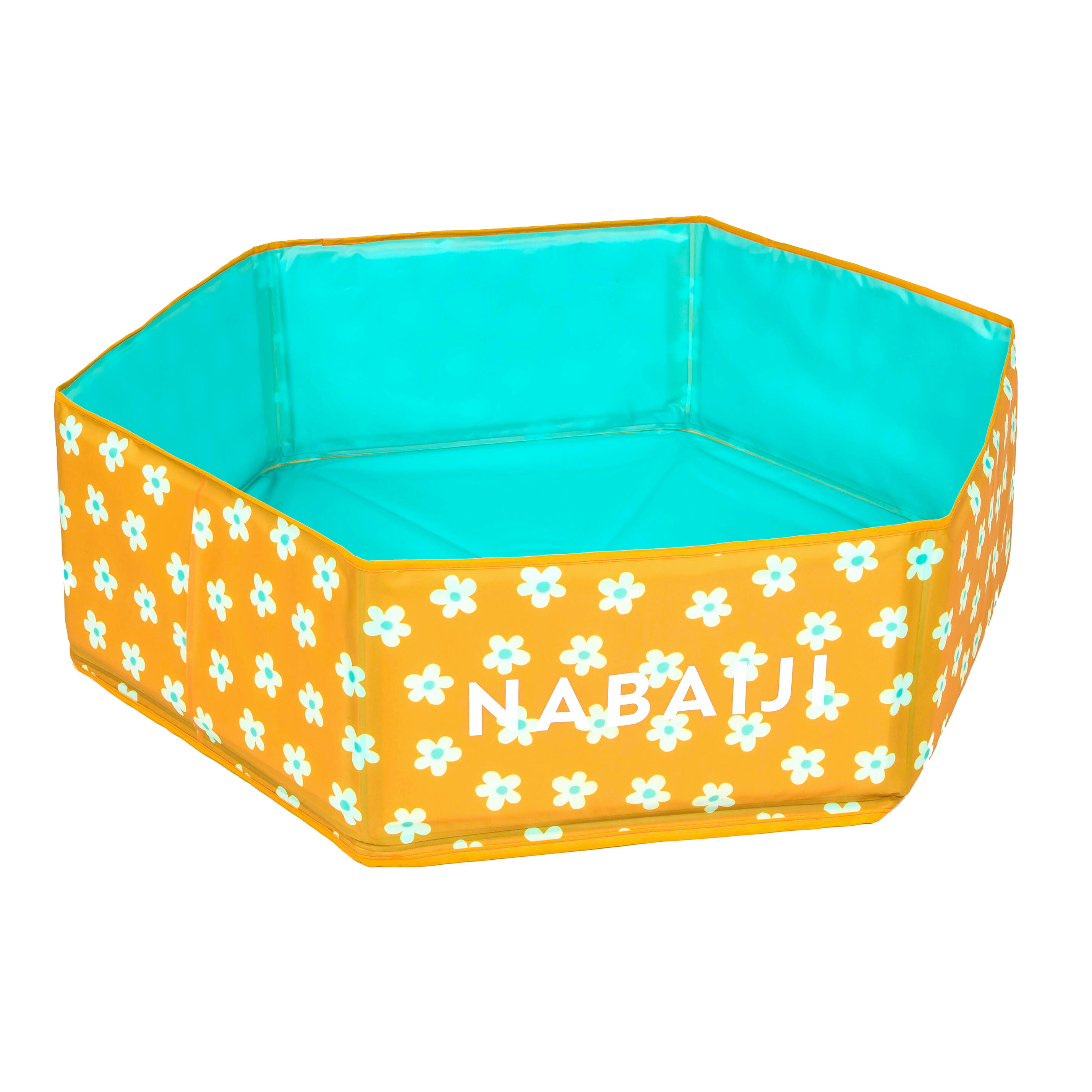 Kid’s Paddling Pool TIDIPOOL 88.5 cm with Waterproof Carry Bag “Flowers” 2/4
