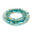 Inflatable pool ring 65 cm - SAVANNA transparent