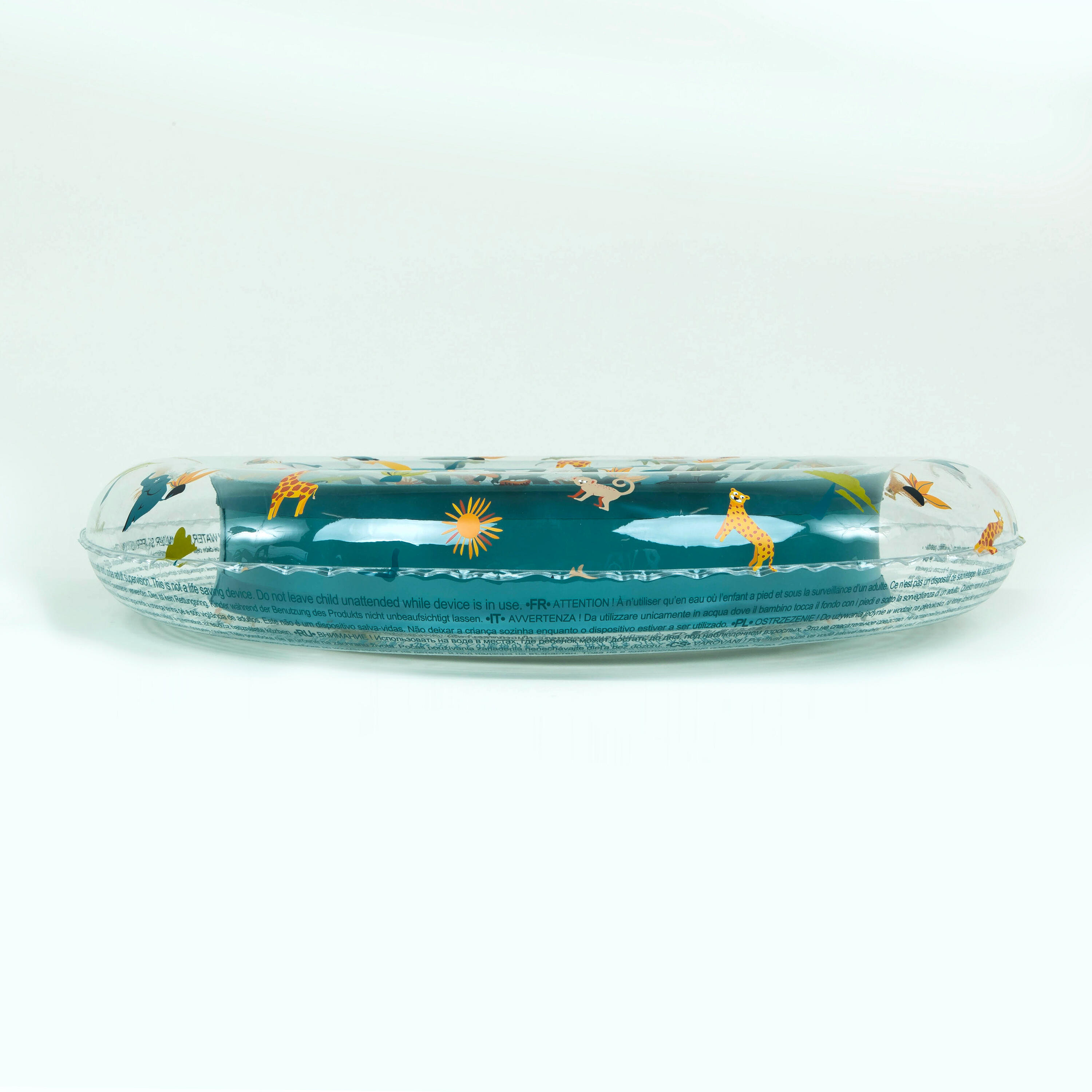 Inflatable Pool Ring 65 cm Comfortable & Durable Savana Transparent