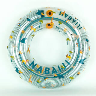 Inflatable Pool Ring 65 cm Comfortable & Durable Savana Transparent