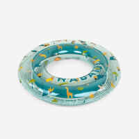 Inflatable pool ring 65 cm Savana transparent