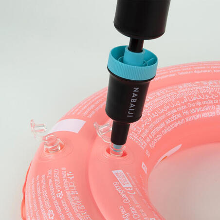 Круг надувний дитячий з квітковим принтом