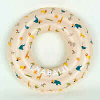 Inflatable Pool Ring 51 cm Beige printed SAVANE