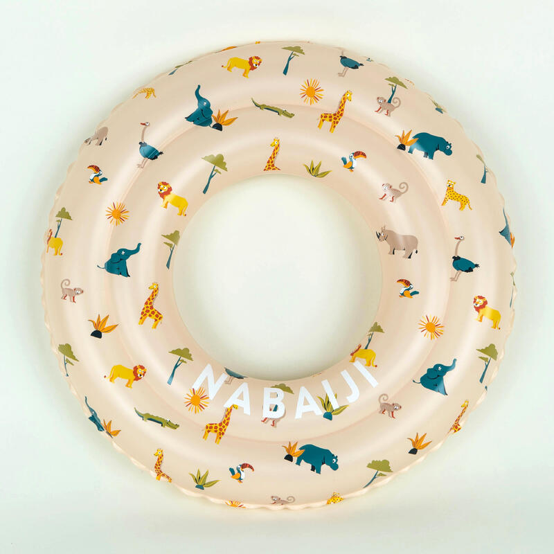 Inflatable Pool Ring 51 cm Beige printed SAVANE