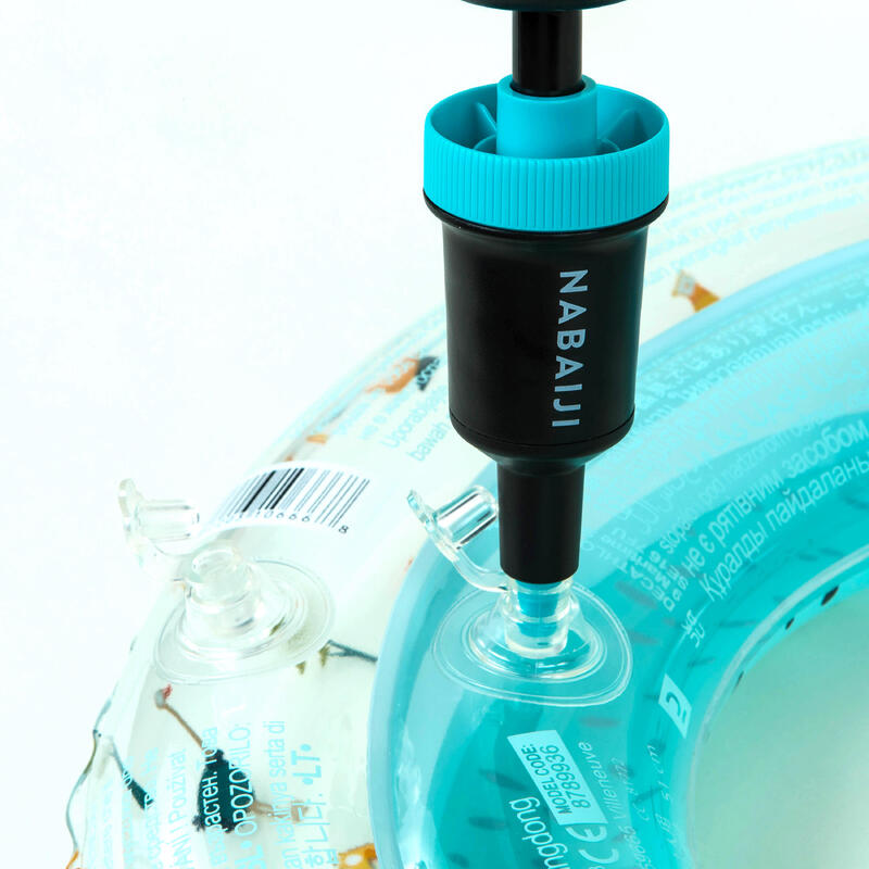 Bouée Piscine Gonflable Transparente 51 cm imprimé SAVANE