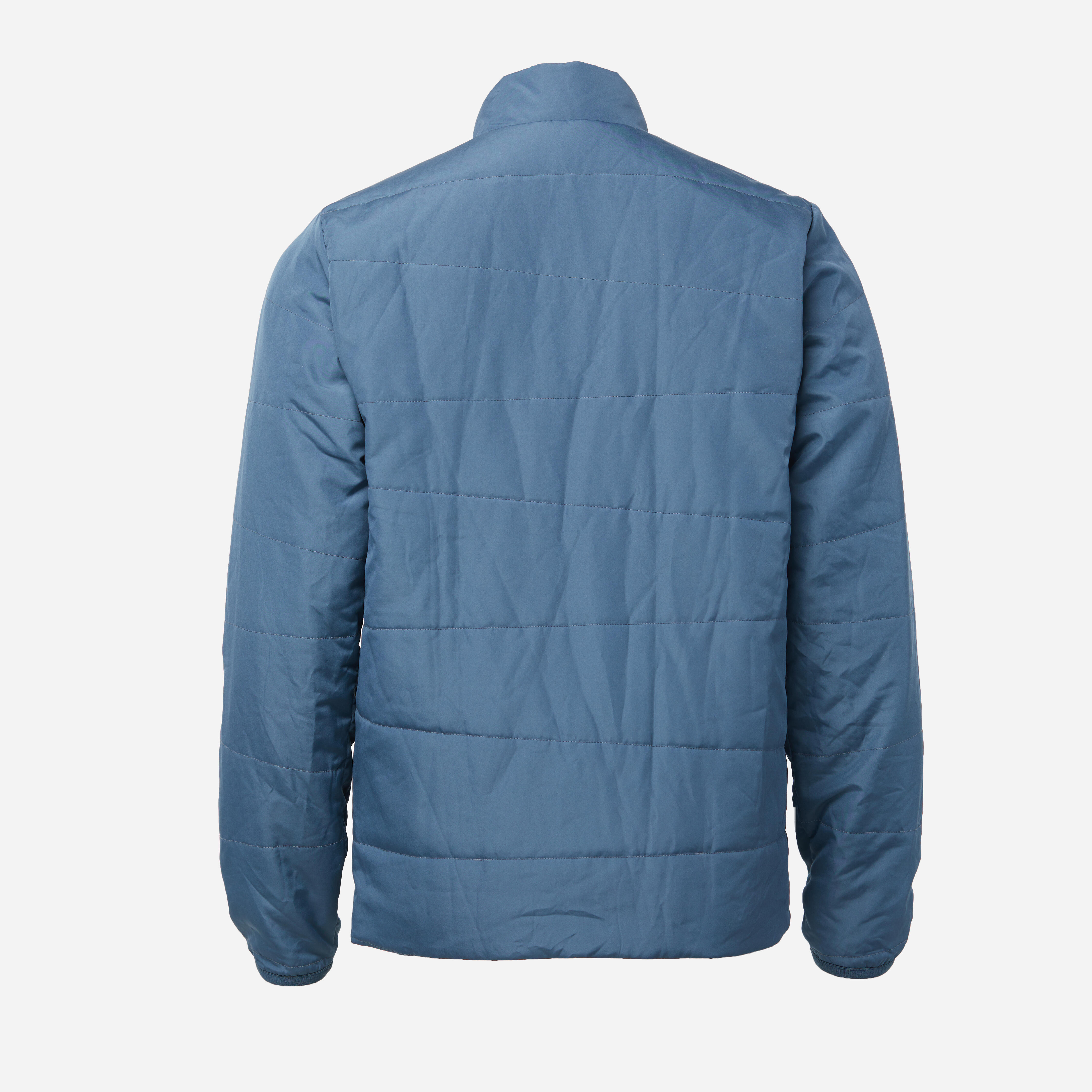 Men Puffer Jacket for Trekking - MT50 Grey-image-6