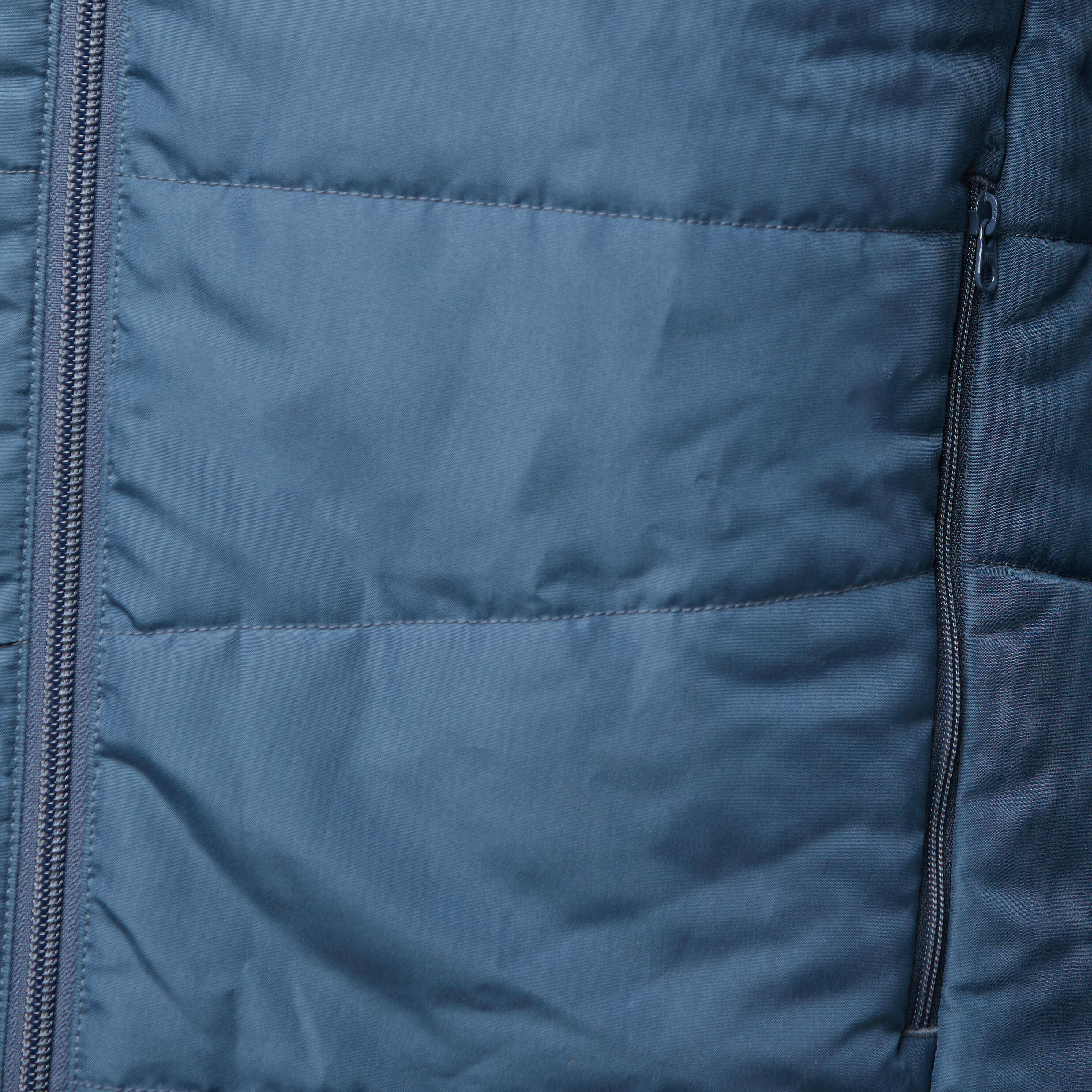 Men Puffer Jacket for Trekking - MT50 Grey -  3