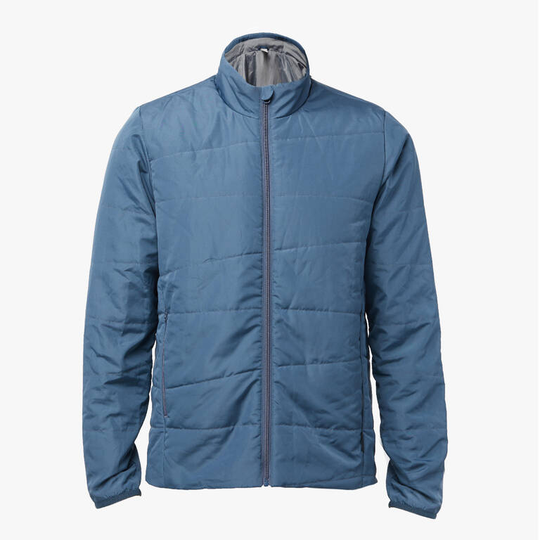 Men's Trekking Padded Jacket MT-50 Blue