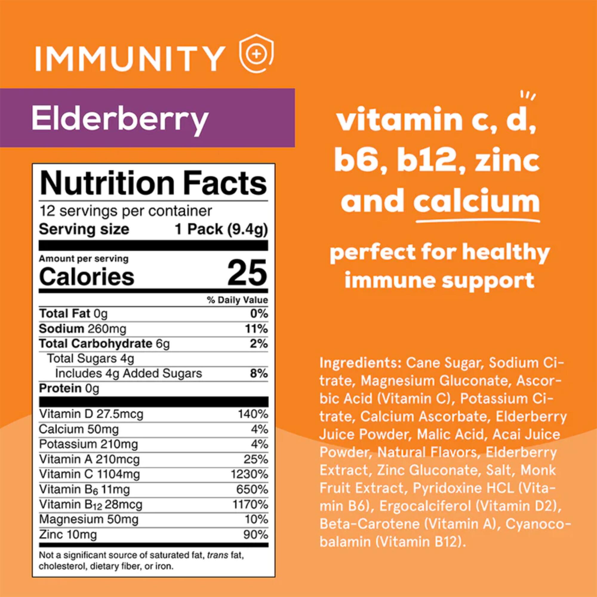 Hydrant Immunity Elderberry Electrolyte Drink