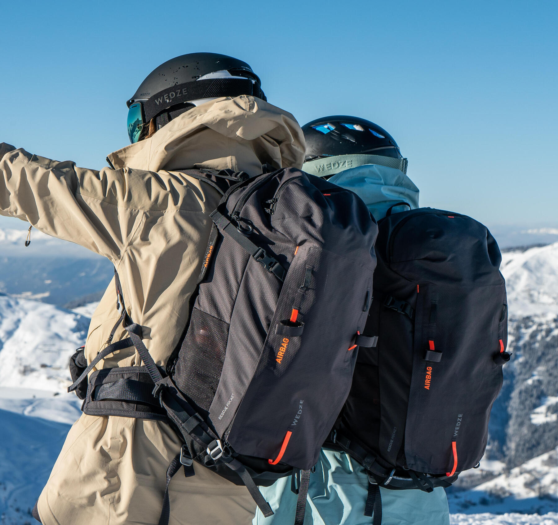 mochila airbag ski