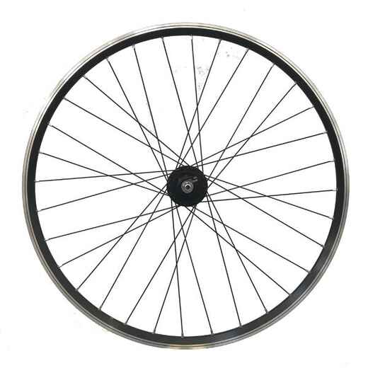 
      Front Wheel 28" Double-Walled Rim V-Brake Dynamo Hub DH-C3000-1N LD500 - Black
  