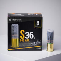 CARTOUCHE S900 36g IMPACT ARX CALIBRE 12/70 PLOMB N°8 X25