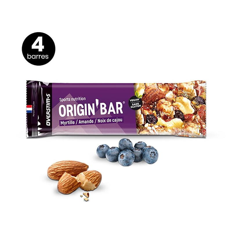 Reep Origin' Bar cranberry/bosbes 4x 40 g