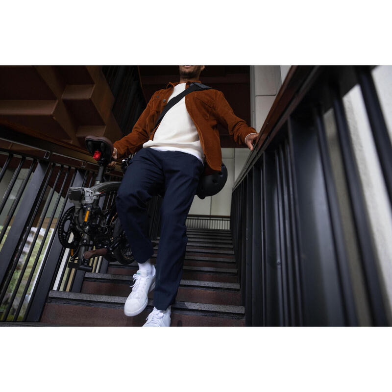 Bicicleta Plegable Fold Light Beis 1 Segundo Ultracompacta