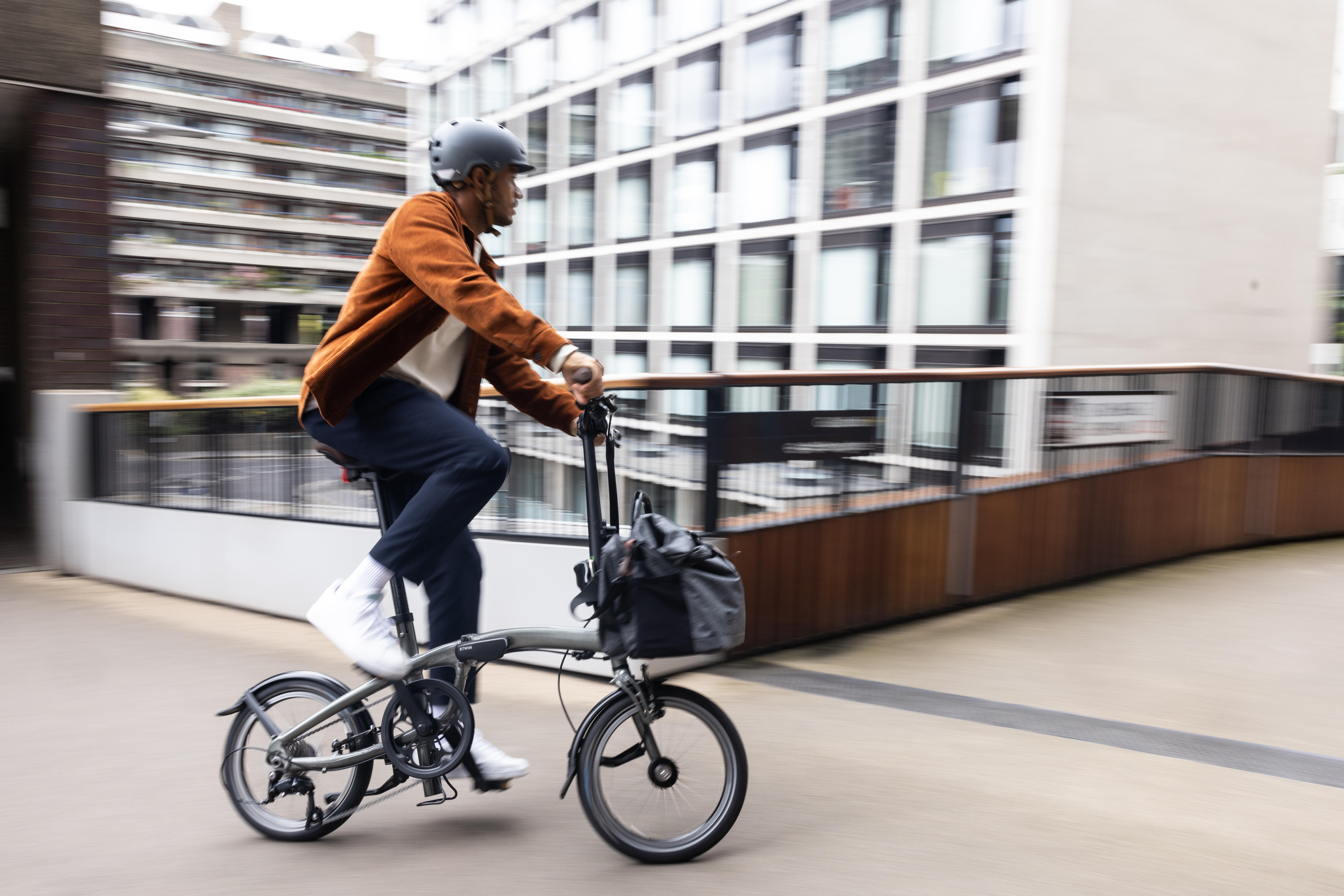 Ultra-Compact Folding Bike - Fold Light 1 Second Aluminum - BTWIN