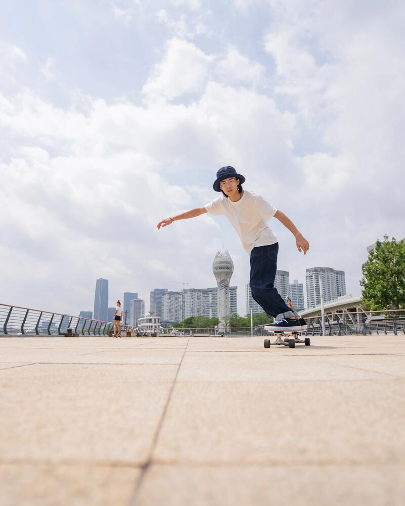 skateboarding