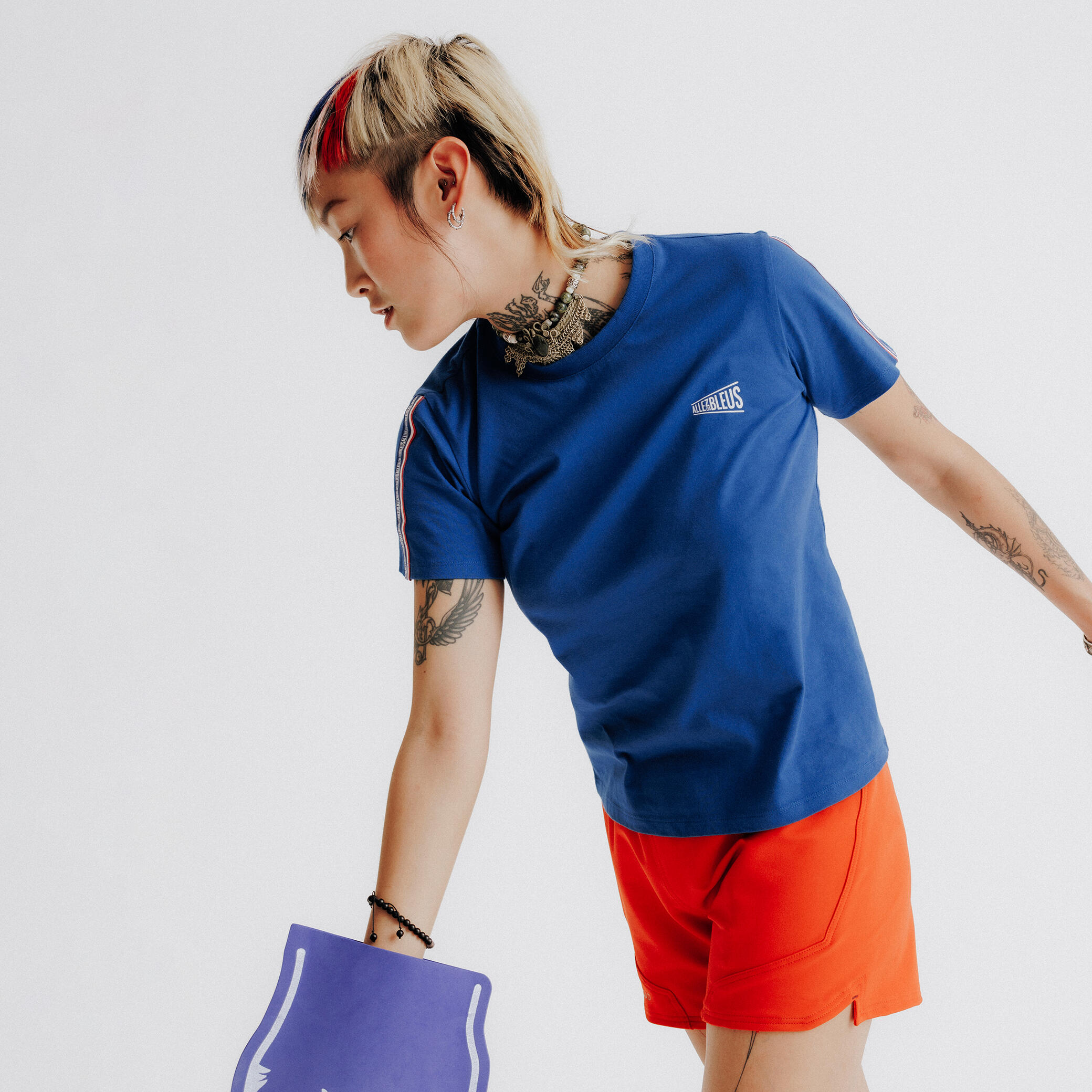 T-shirt Rugby Homme Équipe De France N°9 Dupont - Taille L, Marine, Marque Caudie, Neuf Avec étiquettes