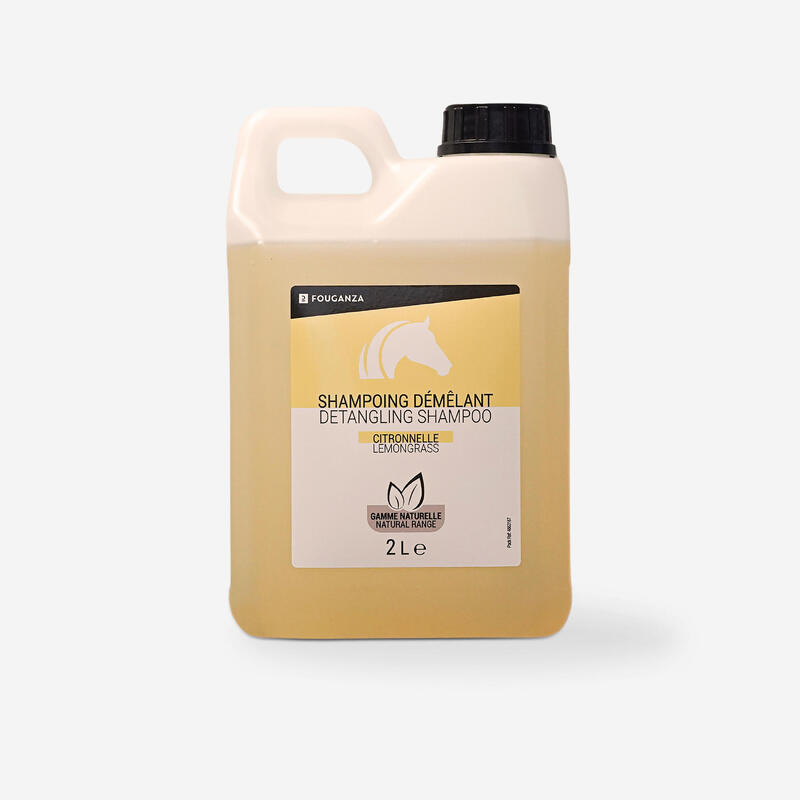 Shampoing citronnelle démêlant Cheval et Poney 2L