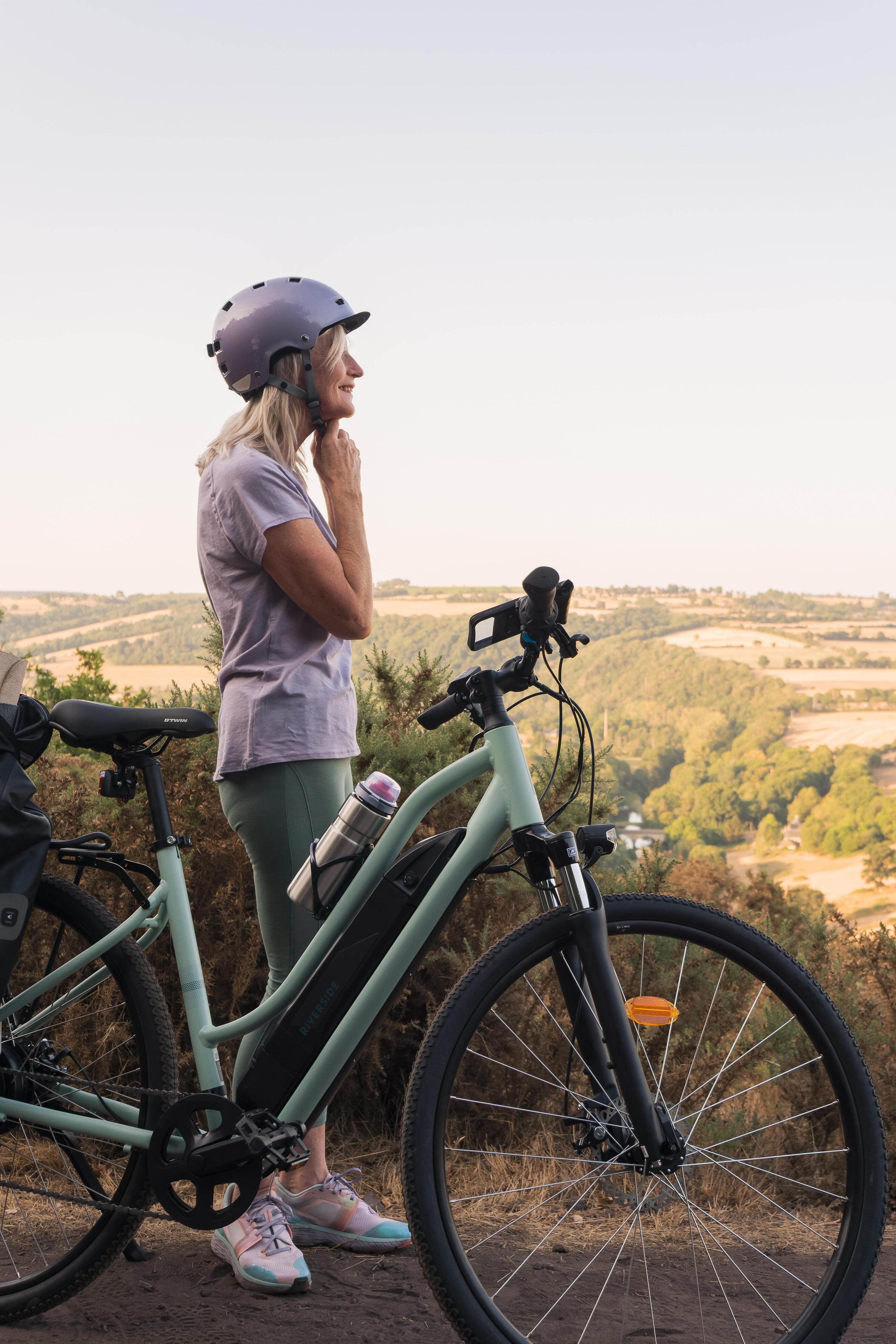 Second Hand - Bici elettrica a pedalata assistita trekking RIVERSIDE 100 E te... 13/15