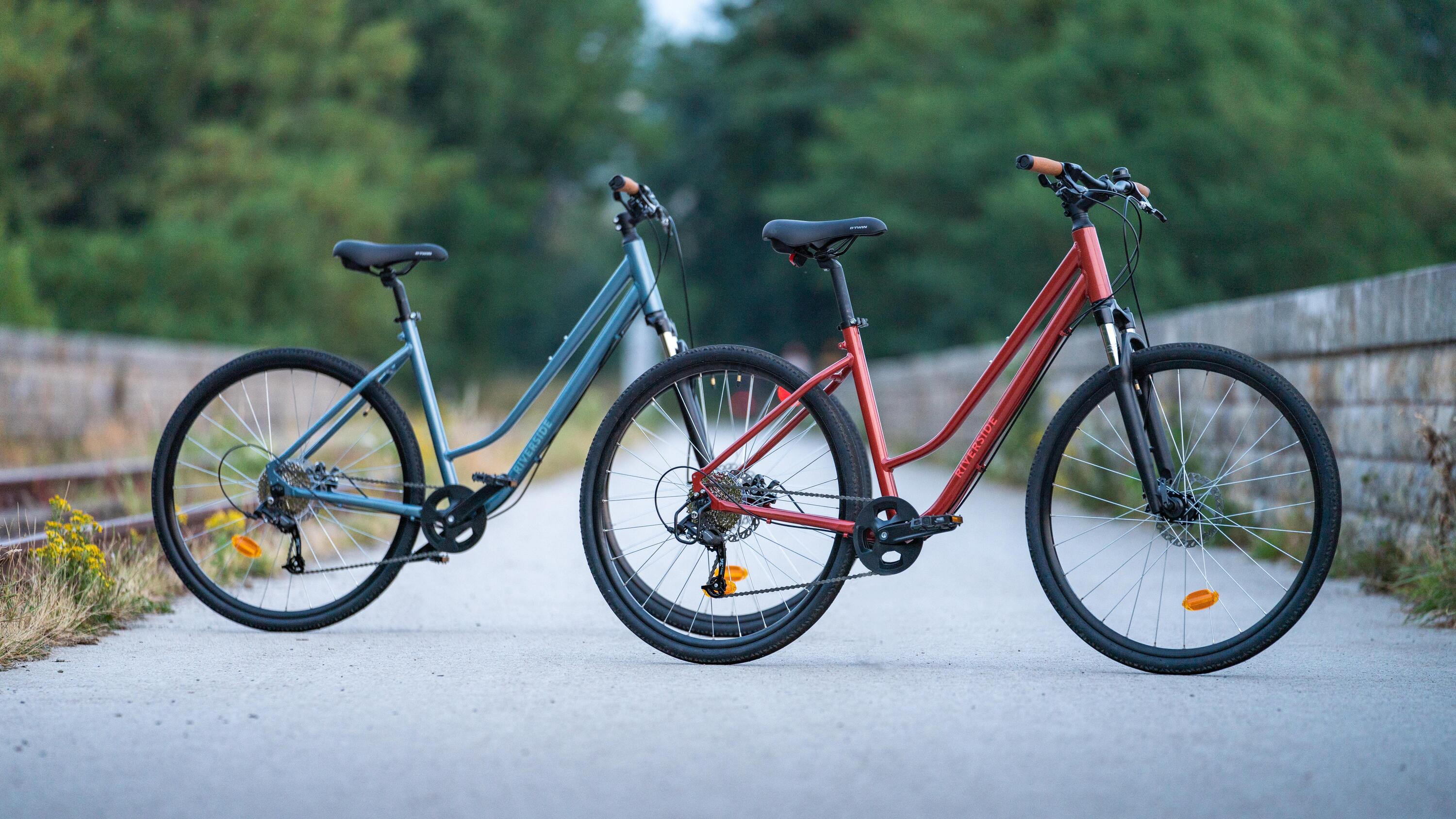 Trekkingrad Riverside 500 Tiefeinstieg sturmblau 11/15