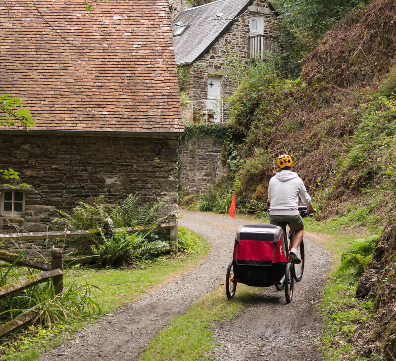 Nos conseils pour oser la randonnée ou le voyage à vélo avec un bébé