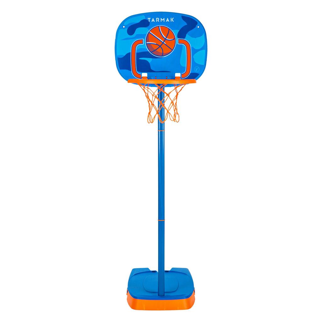 מתקן כדורסל לילדים מתכוונן 1.30 מ' עד 1.60 מ' K500 Aniball - כחול