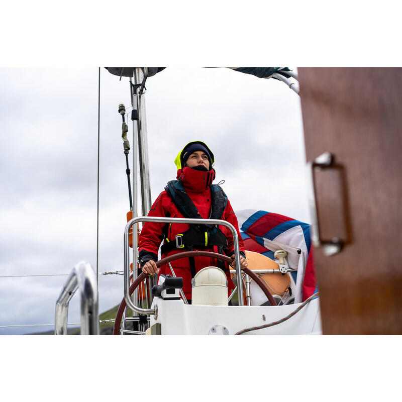 Dámská bunda na jachting Offshore 900 červená