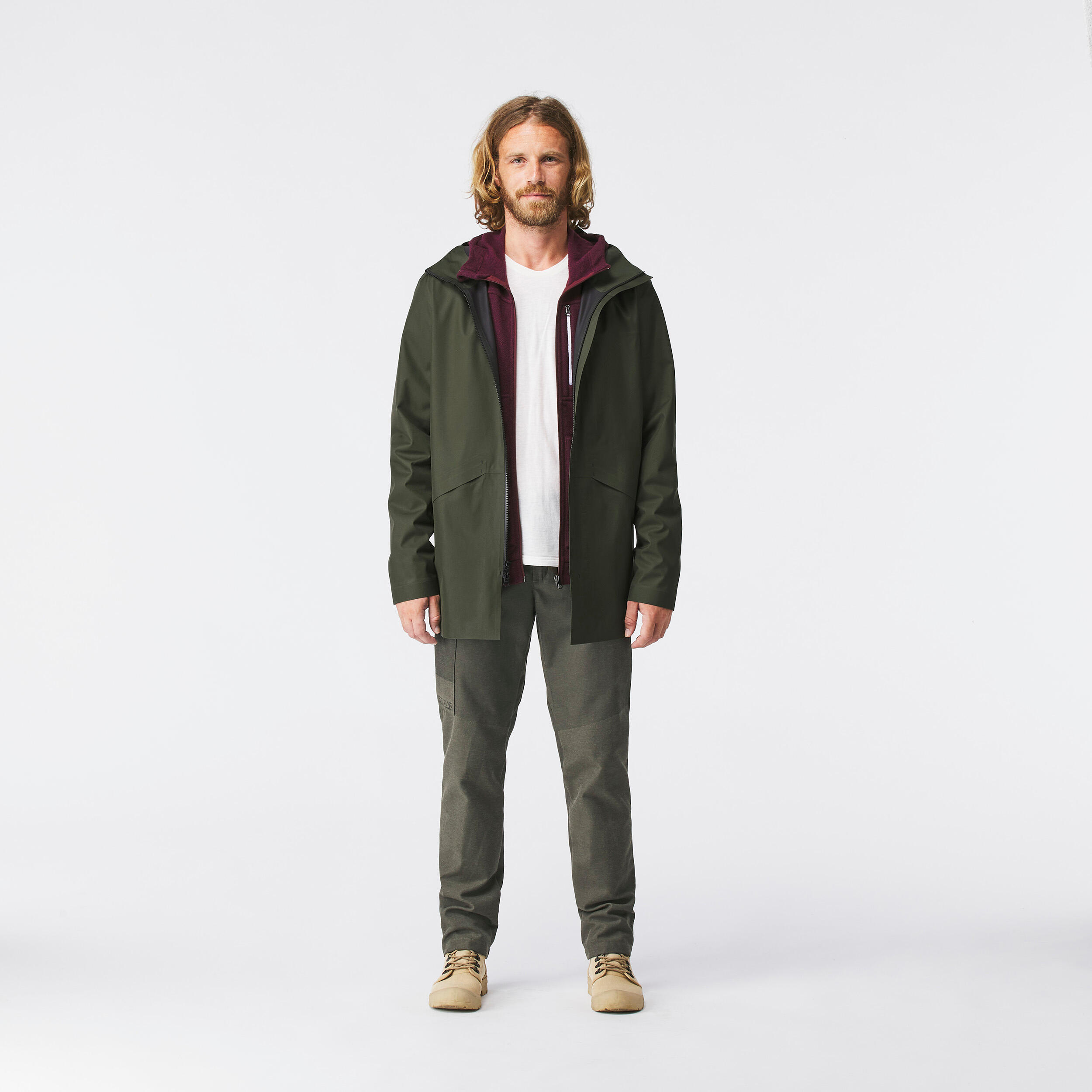 Men’s waterproof hiking jacket MINIMAL EDITIONS LOCAL 3/24